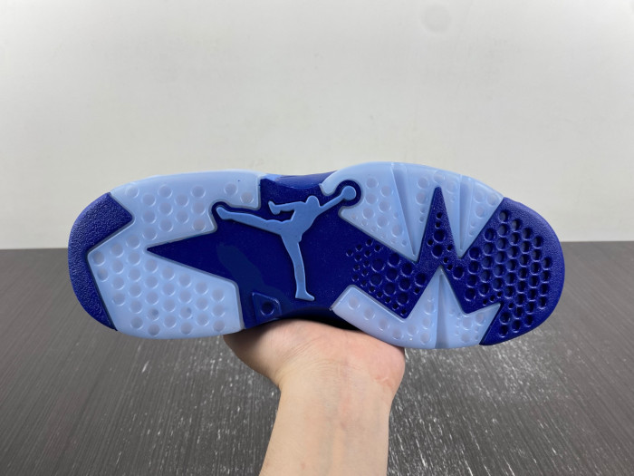 air jordan 6 unc tar heels six championships pe