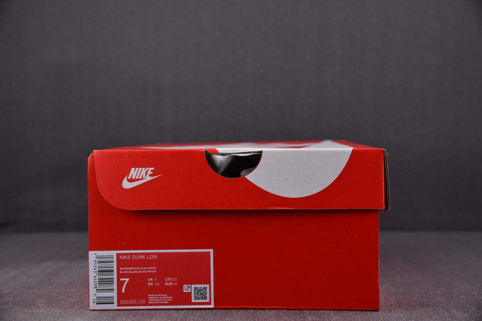 nike dunk low medium olive dd1503-120