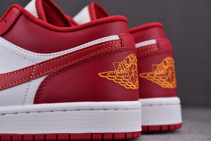 air jordan 1 low cardinal red 553558-607