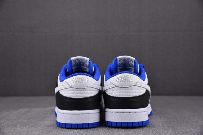 nike dunk low white black royal fd9064-110