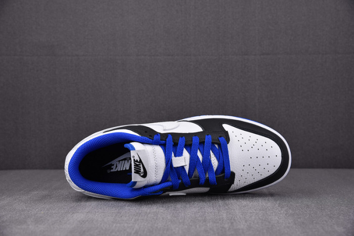 nike dunk low white black royal fd9064-110