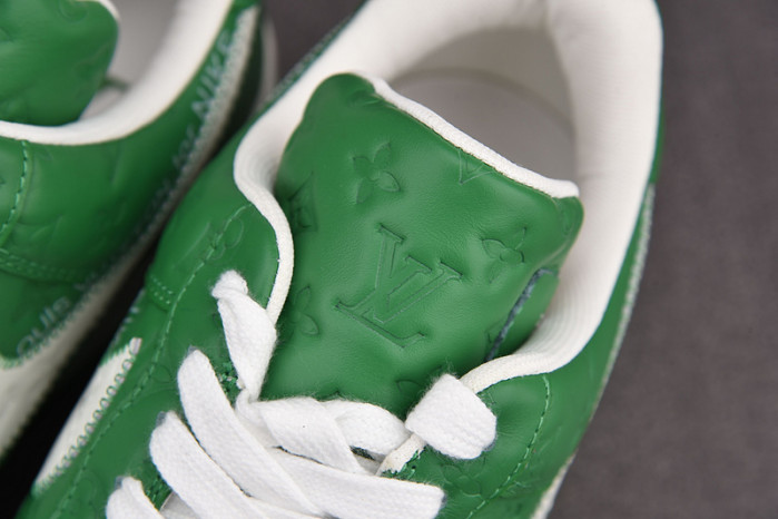 nike low air force 1 x green