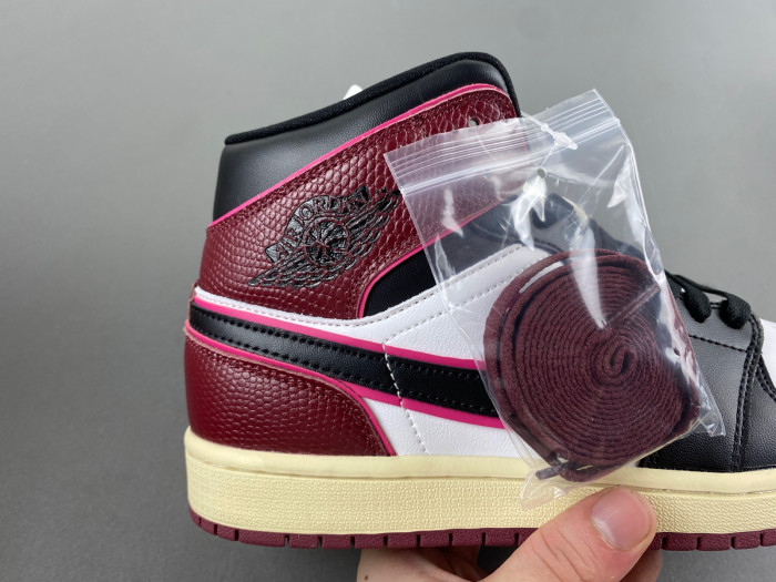 air jordan 1 mid se bordeaux fq7818-101