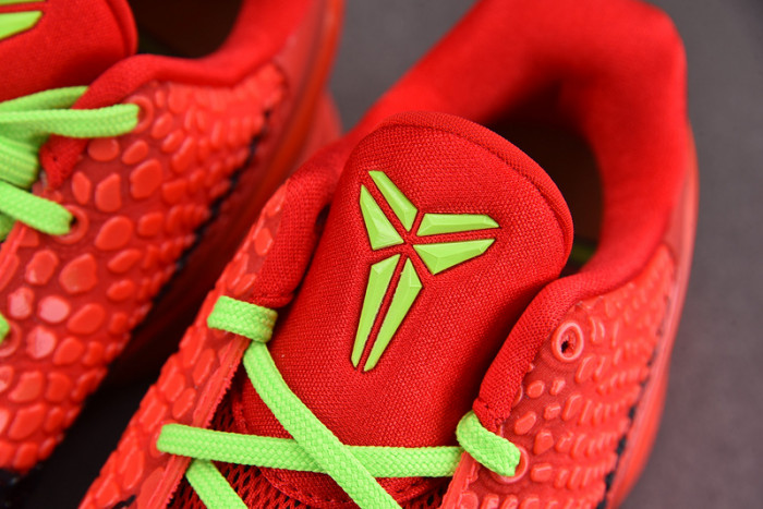 nike kobe 6 vi reverse grinch fv4921-600