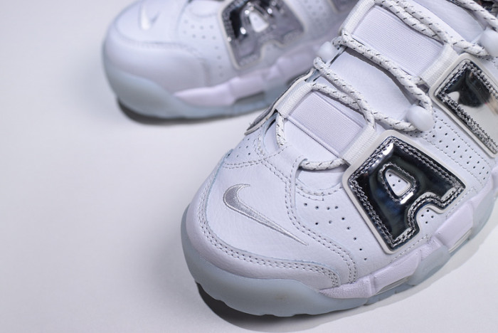 nike air more uptempo white Ch*0me blue tint 917593-100