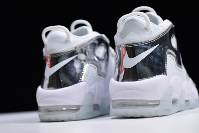 nike air more uptempo white Ch*0me blue tint 917593-100