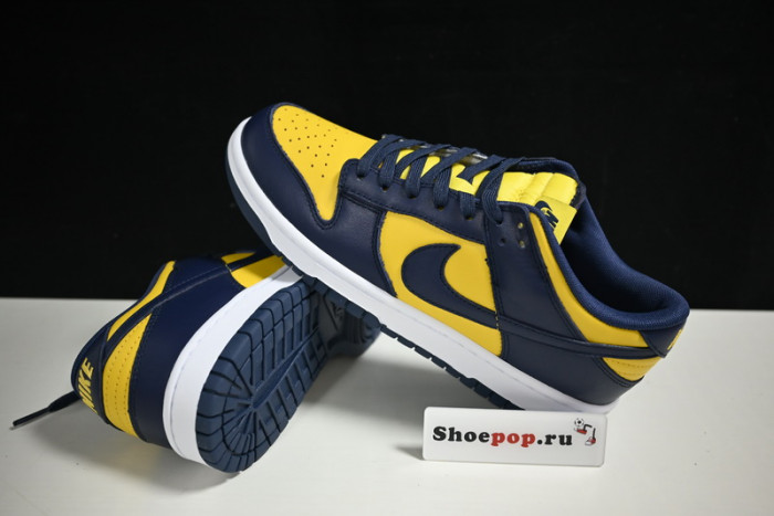nike dunk low michigan dd1391-700