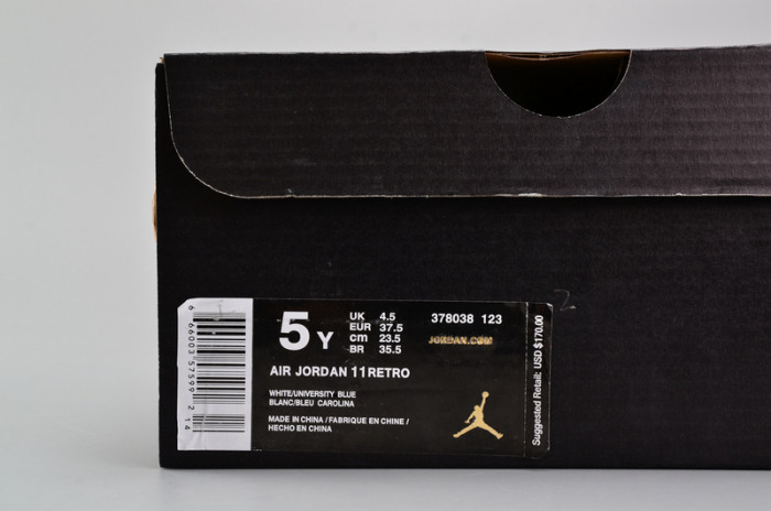 air jordan 11 retro bg (gs) "win like 