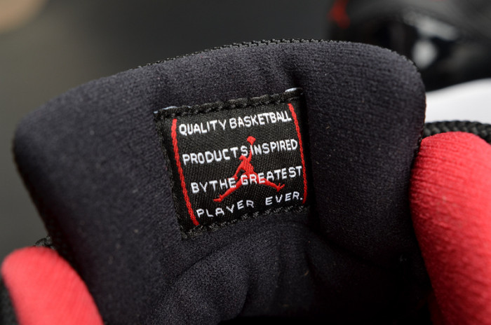 air jordan 11 retro low "bred" black/ red mens 528895-012