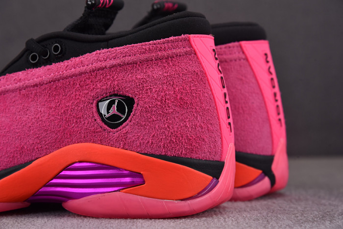 air jordan 14 low shocking pink blast dh4121-600