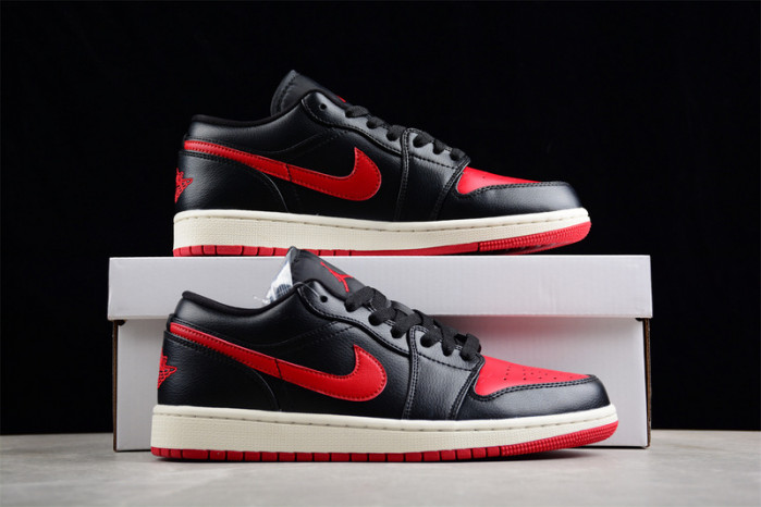 air jordan 1 low bred sail dc0774-061