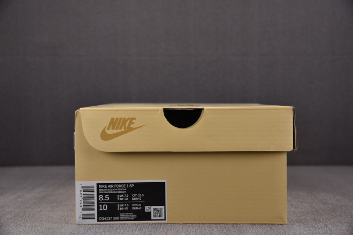 nike air force 1 low sp billie eilish sequoia dq4137-300