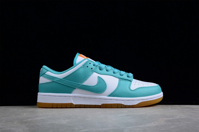 nike dunk low white turquoise dv2190-100