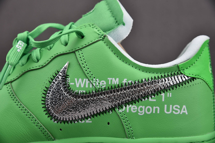 ofw x nike air force 1 low green dx1419-300