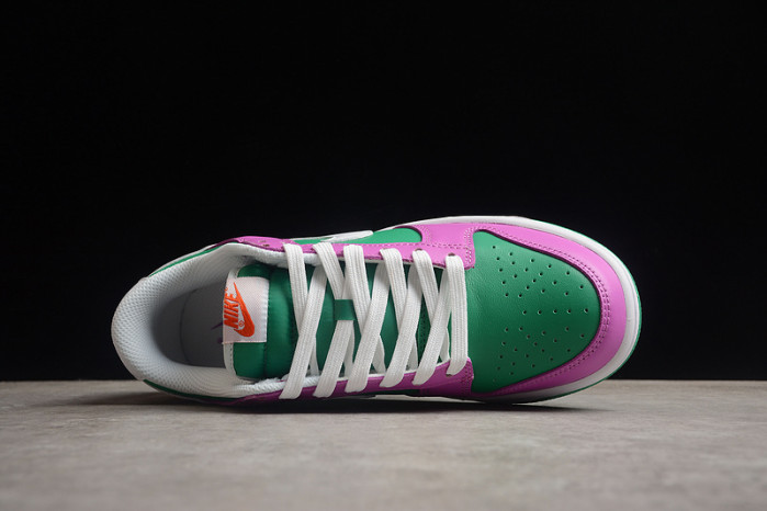 nike dunk low stadium green fuchsia fd9924-311