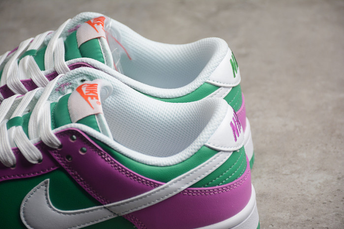 nike dunk low stadium green fuchsia fd9924-311