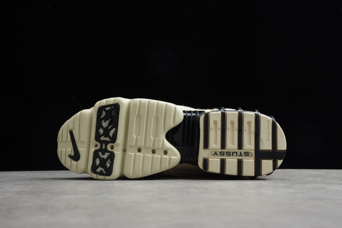 stussy x air zoom spiridon caged "fossil" cq5486-200