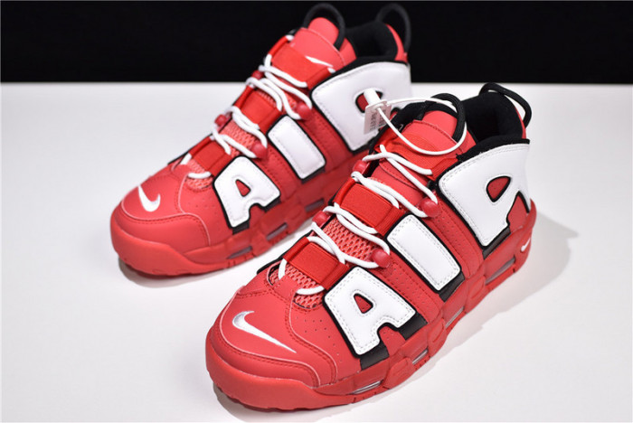 nike air more uptempo university red black white cd9403-600