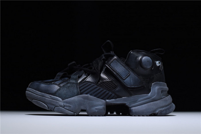 reebok genetically modified pump sneakers black cn0407