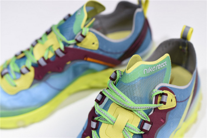 undercover x nike react element 87 blue volt bq2718-400