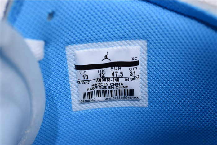 ofw air jordan 1 powder blue unc aq0818-148