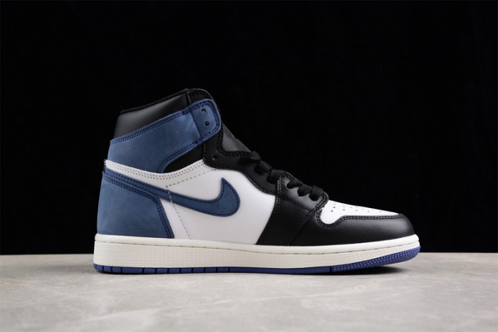 air jordan 1 retro high og "blue moon" 555088-115