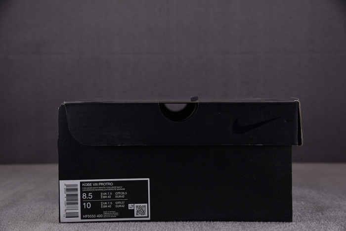 nike kobe 8 protro "college navy" hf9550-400