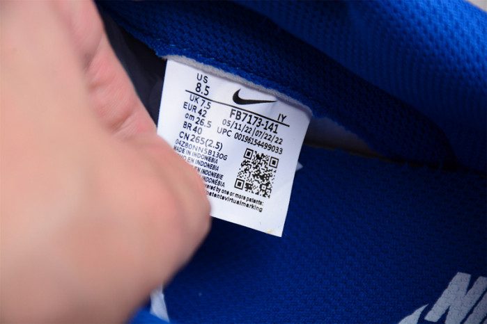 nike dunk low royal blue gold fb7173-141