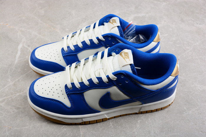 nike dunk low royal blue gold fb7173-141