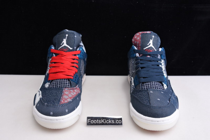 air jordan 4 sashiko deep ocean cw0898-400