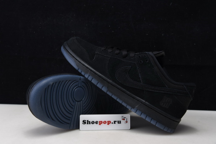 undefeated nike dunk low black do9329-001