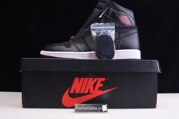 air jordan 1 high black satin 555088-060