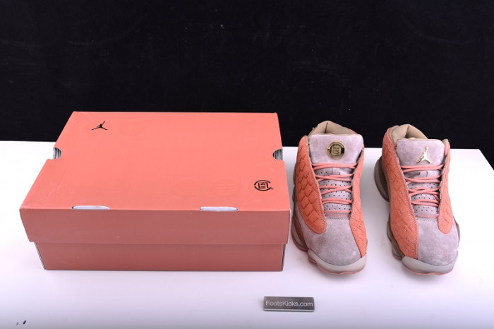 clot x air jordan 13 low at3102-200