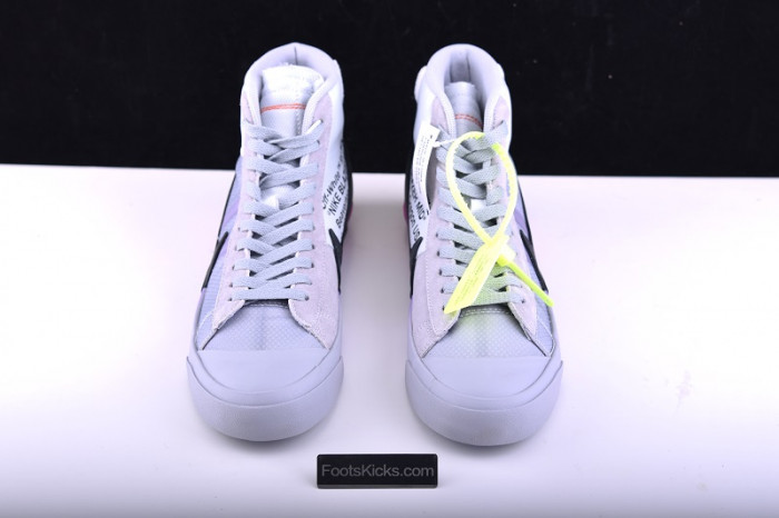 nike blazer mid ofw wolf grey serena "queen" aa3832-002