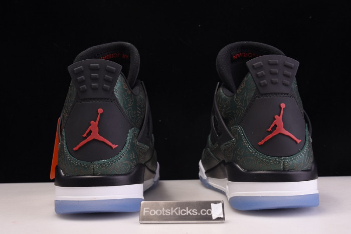 air jordan 4 green laser aj4-1043515