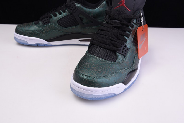 air jordan 4 green laser aj4-1043515