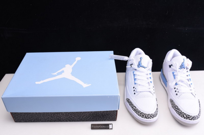 air jordan3 unc ct8532-104