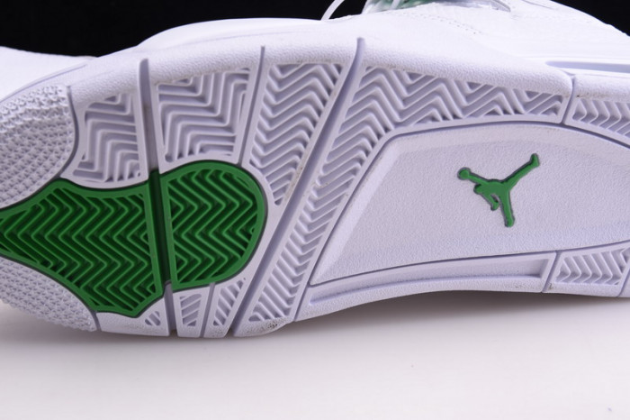 air jordan 4 retro “pure money” white green ct8527-113