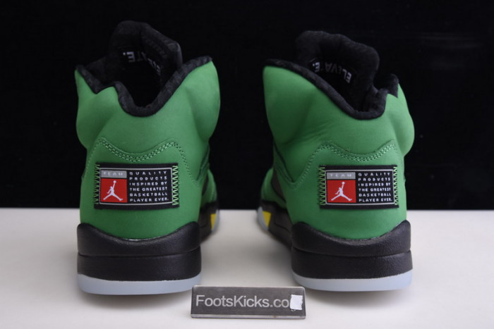 air jordan 5 “oregon ducks” ck6631-307