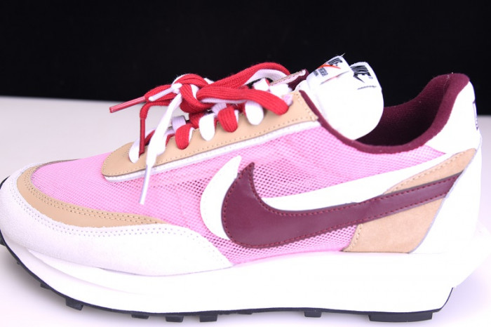 sacai x nike ldv waffle pink bv0073-500