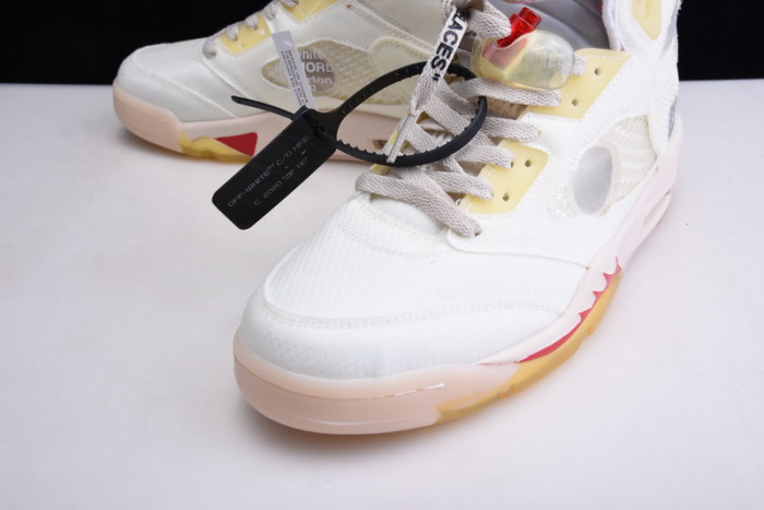 ofw air jordan 5 ice cream colorway ct8480-002