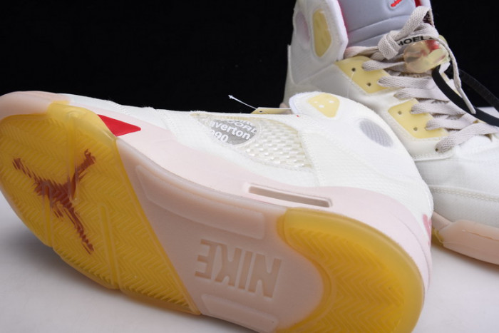 ofw air jordan 5 ice cream colorway ct8480-002