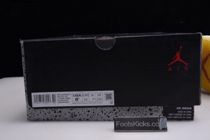 ofw air jordan 5 ice cream colorway ct8480-002