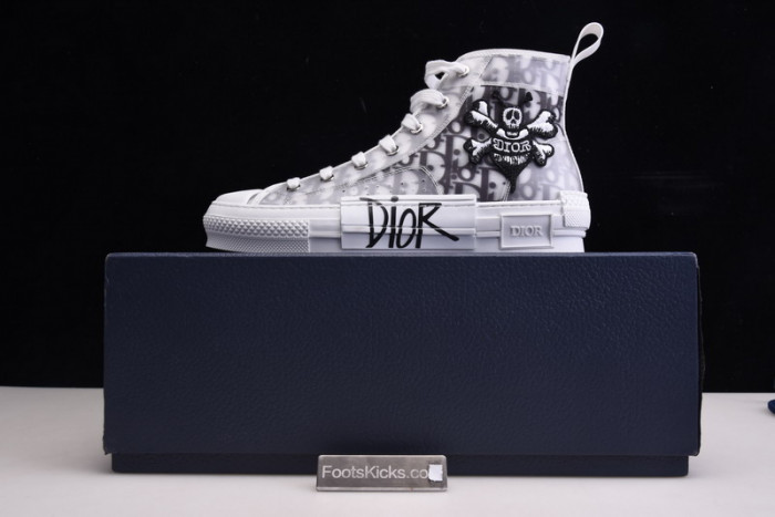 b23 oblique high top sneakers white t004801-1070