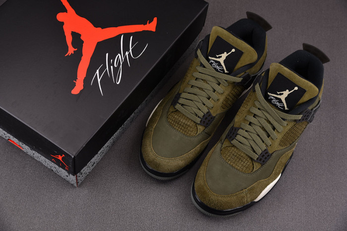 air jordan 4 craft "medium olive" fb9927-200