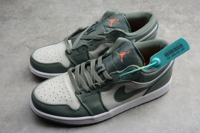 nike jordan 1 low military green 553558-121