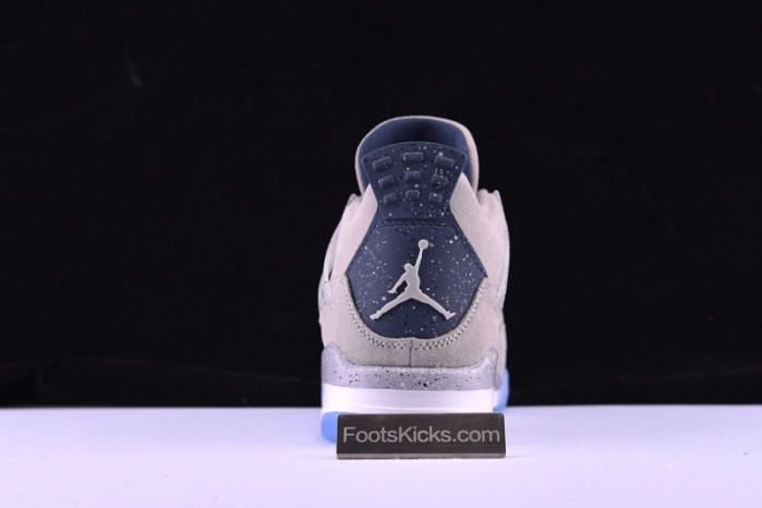 air jordan 4 retro pe grayness / white aj4-1043505