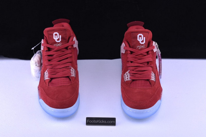 air jordan 4 retro pe red aj4-1032076