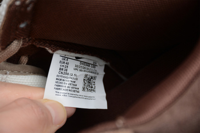 nike dunk high light chocolate dh5348-100