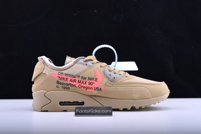 ofw nike air max 90 desert ore aa7293-200